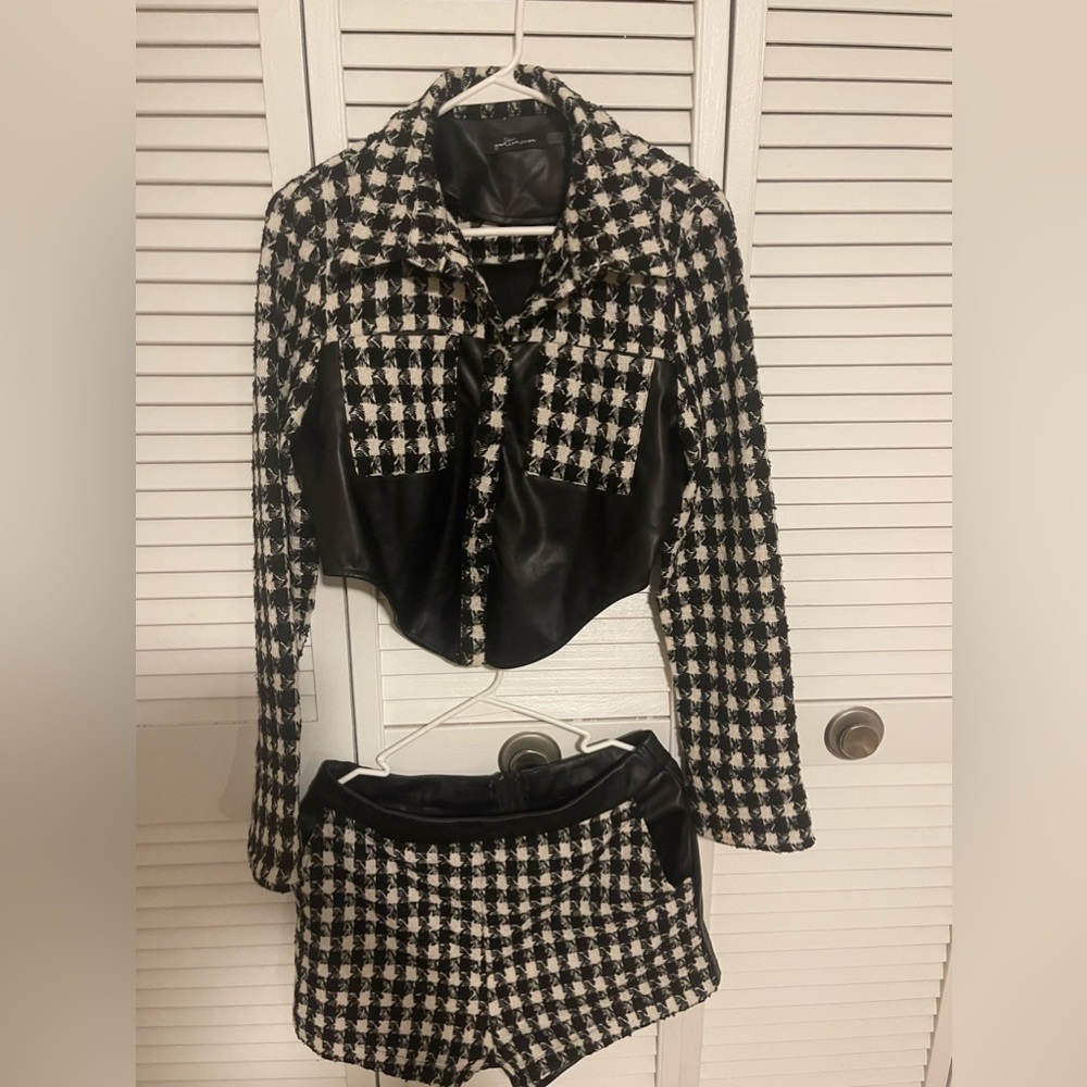 Blazer and short set